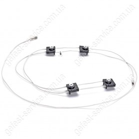 Блок кнопок розжига WZ2/BY.4.100 R1 плиты GEFEST 6102-03, 6102-04
